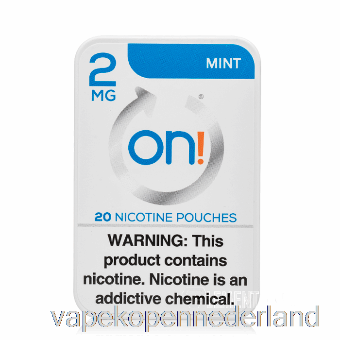 Elektronische Sigaret Vape Aan! Nicotinezakjes - Munt 2mg